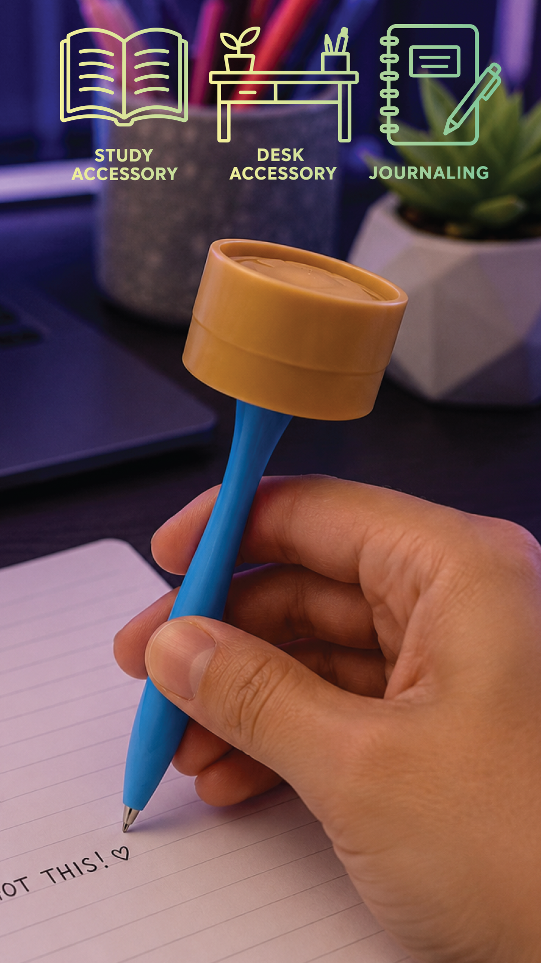 Fun Doh Desk Pops Squishy Pens — Dumpling 1