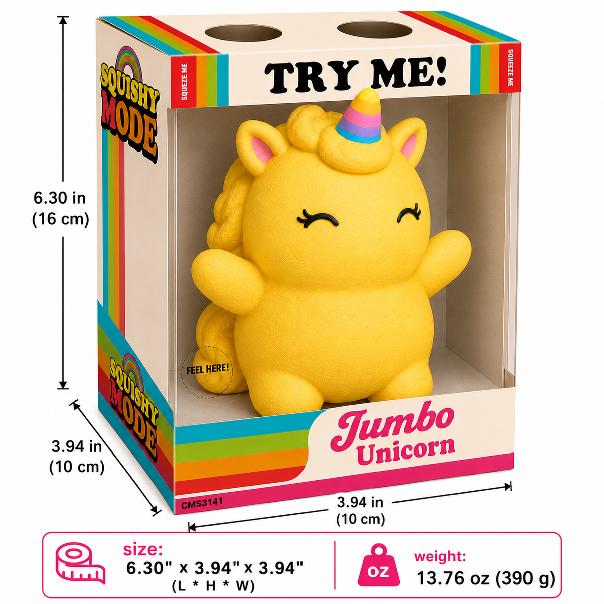 Squishy Mode Jumbo Unicorn