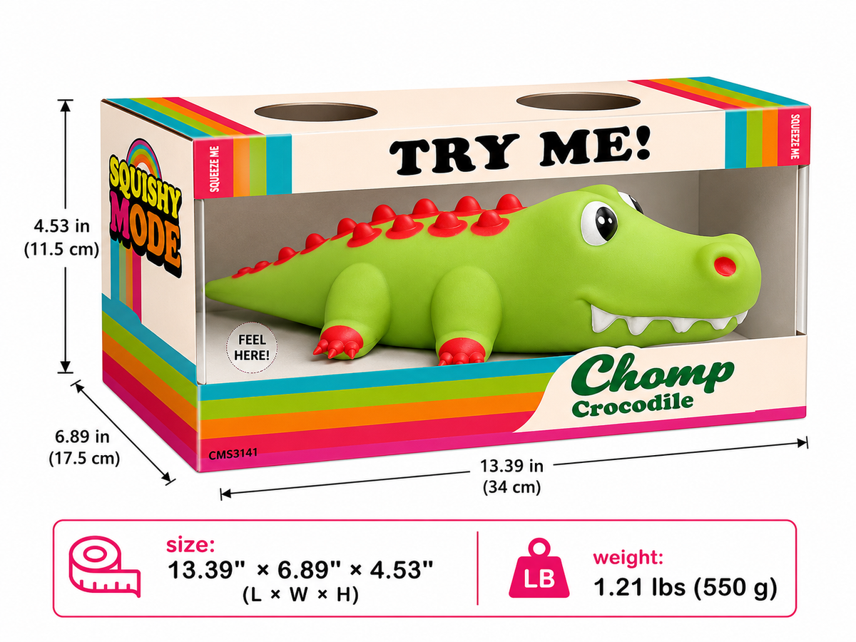 Squishy Mode Jumbo Chomp Crocodile