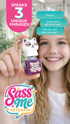Sass Me Keychain Clicker