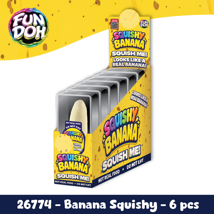 Fun Doh Squishy Banana